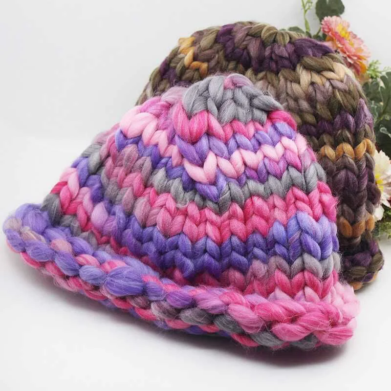 500g/Bag Special Thick Iceland Korea Wool DIY Hat Line Sweater Blanket Yarns Hand Knitted Coarse Crochet Yarn For Knitting | Дом и сад