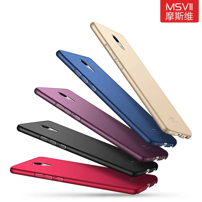 Чехол MSVII для Meizu Mx6 чехол тонкий матовый Pro 6 6s S металлический кольцевой держатель