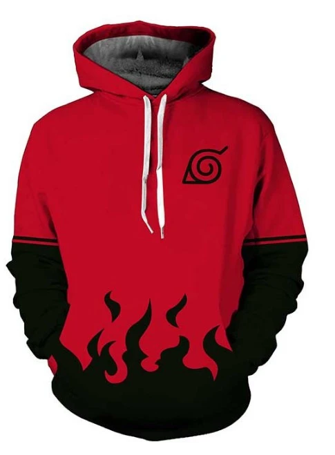 2019 Наруто Аниме sudadera Саске осень Харадзюку Какаши 3D мультфильм толстовка Свитшот