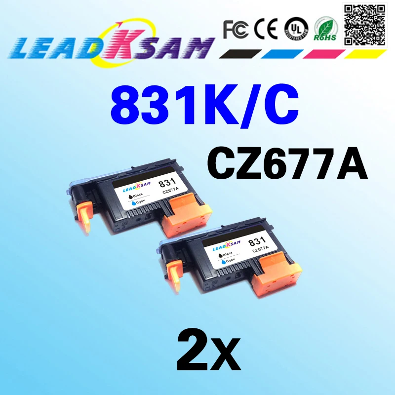 Печатающая головка для принтера hp831 CZ677A Latex 831 310 330 2 шт. черная голубая 360 |