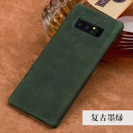LS13 из натуральной кожи наполовину завернутый чехол для samsung Galaxy Note 5 чехол для телефона для samsung Galaxy Note 5 кожаный чехол - Цвет: Navy