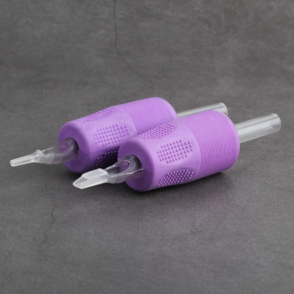 Татуировки справиться одноразовые татуировки Захваты 25 мм Фиолетовый