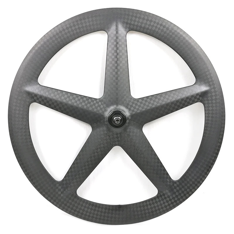 New desgin full carbon & high TG 5 spoke road bike wheels 700c track bike 12k wheels VX-5F