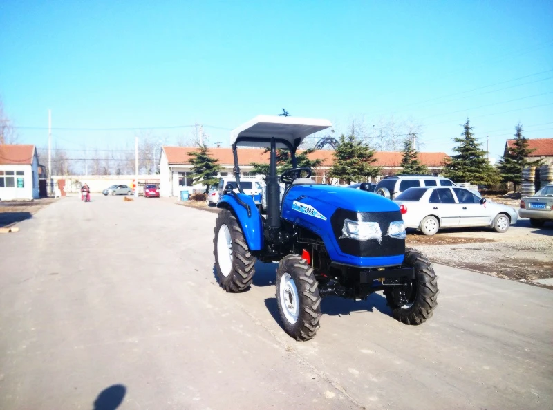 50 hp 4 x4 трактор 4 колесный трактор с фронтальным погрузчиком