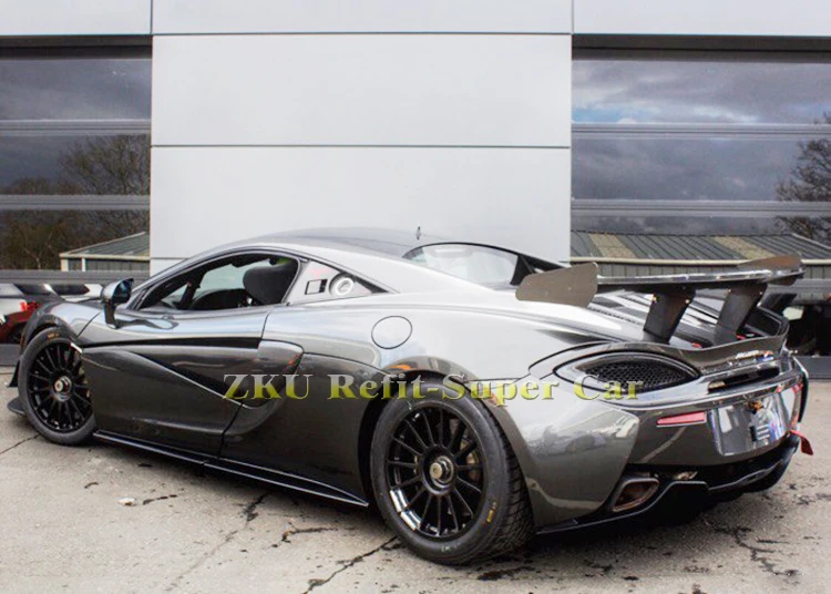 Gt4 стиль углеродного волокна задний спойлер для mlaren 570S 570GT 540C