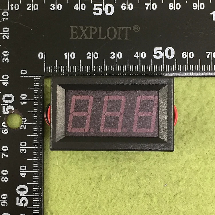 

10pcs/lot LED digital AC voltmeter AC220V AC power meter 70V ~ 500V