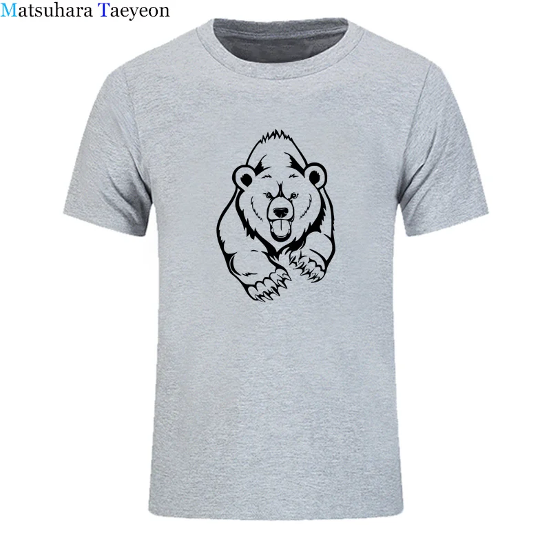 Мужская хлопковая футболка с коротким рукавом круглым вырезом и принтом | одежда