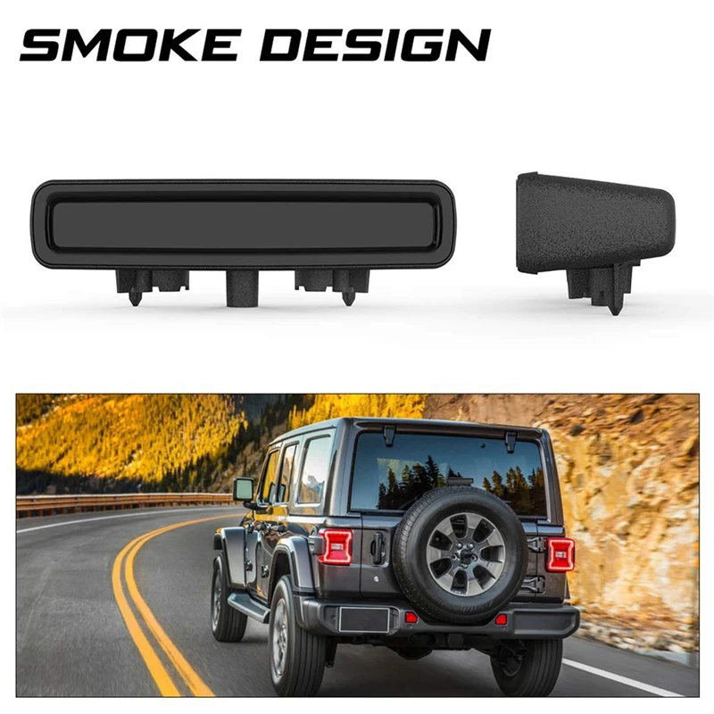 Светодиодный 3 й тормозной светильник совместимый с Jeep Wrangler Jl 2018 2019 третий