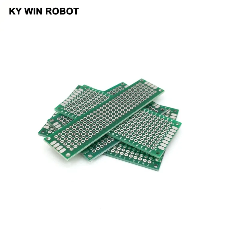 4 шт. 2x8 3x7 4x6 5x7 см двухсторонний медный Прототип pcb универсальная плата |