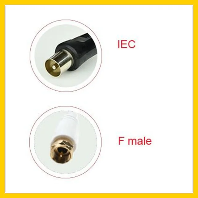 Цифровая комнатная ТВ антенна HD/DTV/UHF/VHF/FM усиление 35dBI разъем IEC с