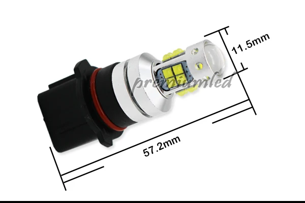 IJDM эксклюзивный дизайн ошибок супер яркий белый 10-SMD P13W светодиодный лампы для 2008-2012 Audi A4 Q5 Габаритные огни