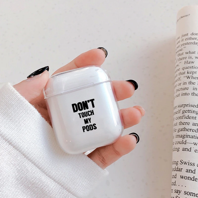 Милый чехол для Apple airpods чехол мультфильм Прозрачный путешествия bluetooth наушники чехол для Airpods 1 2 защитный чехол для наушников