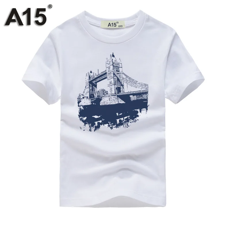 A15/брендовая летняя милая детская одежда для девочек футболки с короткими