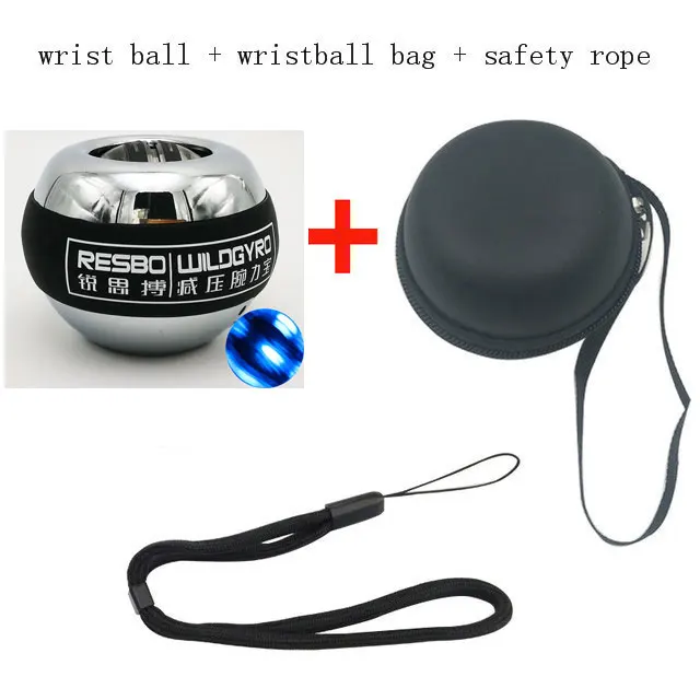 ball and box 48lbs 12000+ об./мин. Сила запястья мяч металлический Серебряный счетчик Гироскопический запястье мяч укрепление Спиннер счетчик Силы Фитнес мяч F - Цвет: ball and box
