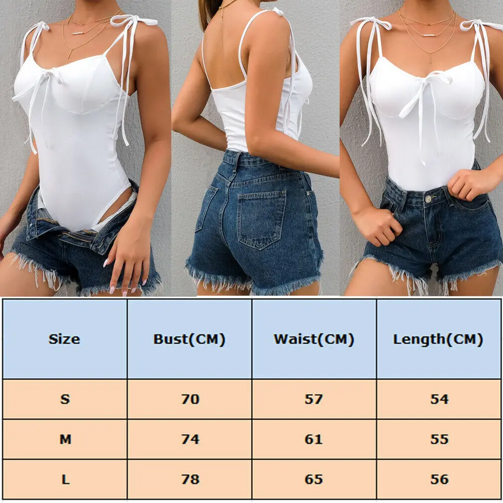 Новое Женское модное повседневное боди Sommer без рукавов однотонное хлопковое