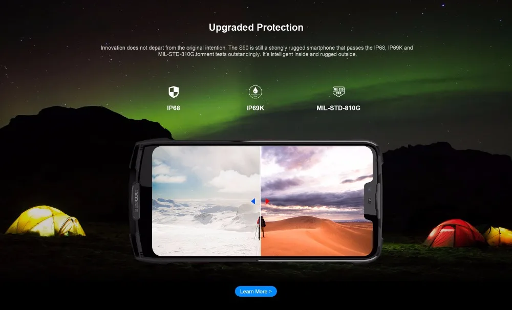 IP68 DOOGEE S90 модульный прочный мобильный телефон 6,18 дюймов дисплей 5050 мАч Helio P60 Восьмиядерный 6 ГБ 128 ГБ Android 8,1 Andriod 8,1 16,0