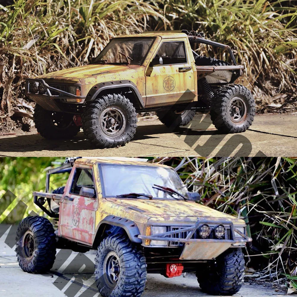 INJORA RC автомобиль Cherokee Головка звукоснимателя часть корпуса для 1/10 RC Гусеничный осевой SCX10 90046 90047 D90