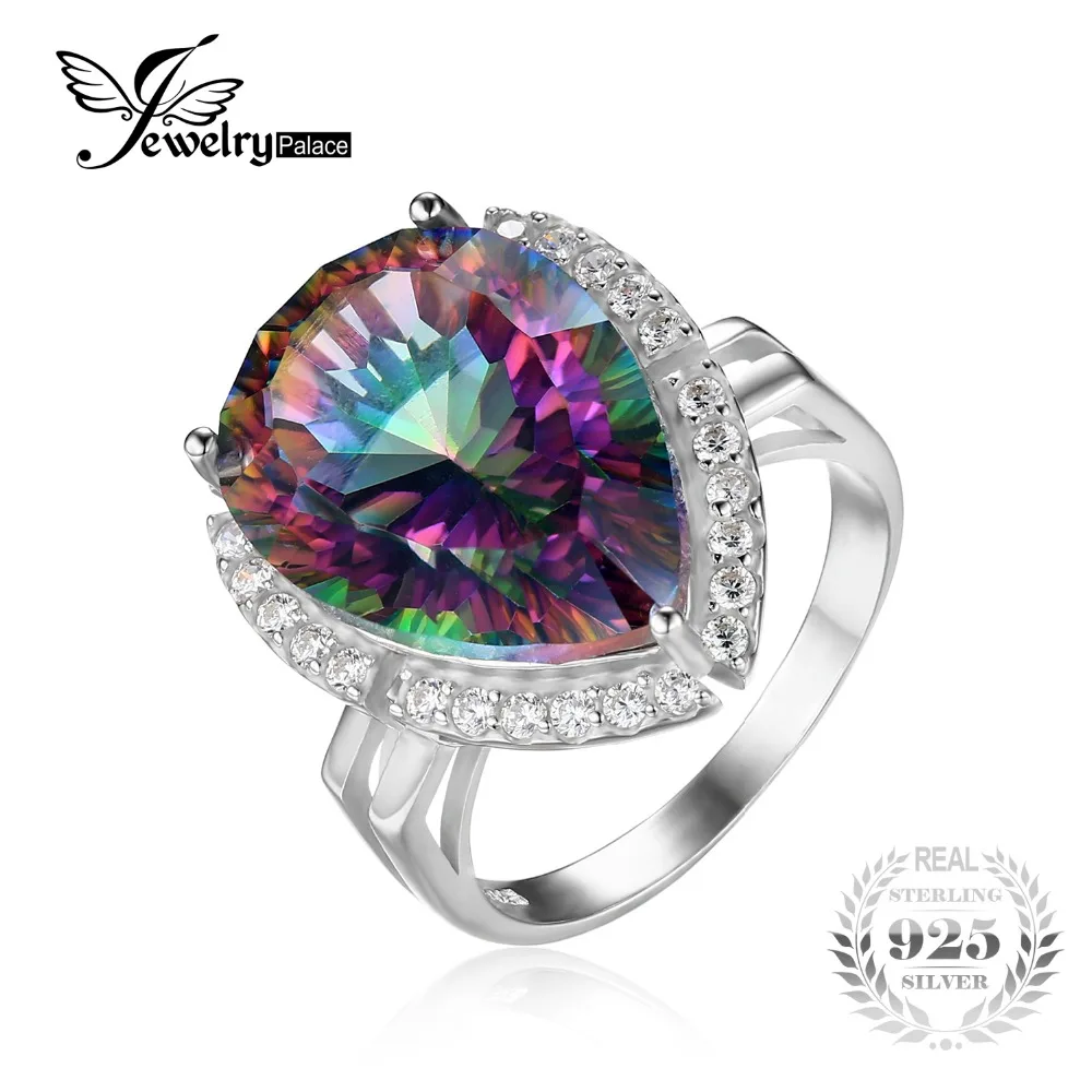 Роскошные 13ct Подлинная Радуга своих Мистик драгоценного камня топаз чистого