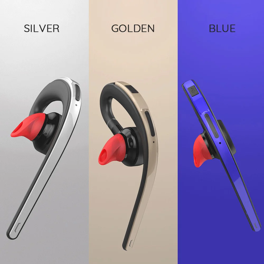 McGeSin Bluetooth Беспроводные Наушники Бизнес Наушники Музыка громкой связи Спорт наушники С Микрофоном Для Huawei Xiaomi Phone