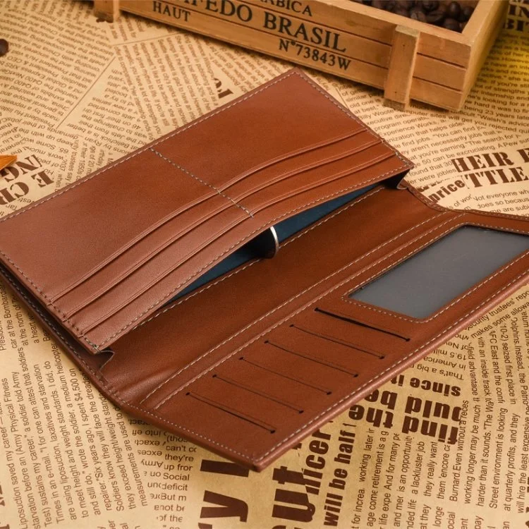 2018 мужские кошельки роскошный бренд клатч деловой кошелек мужской кожаный