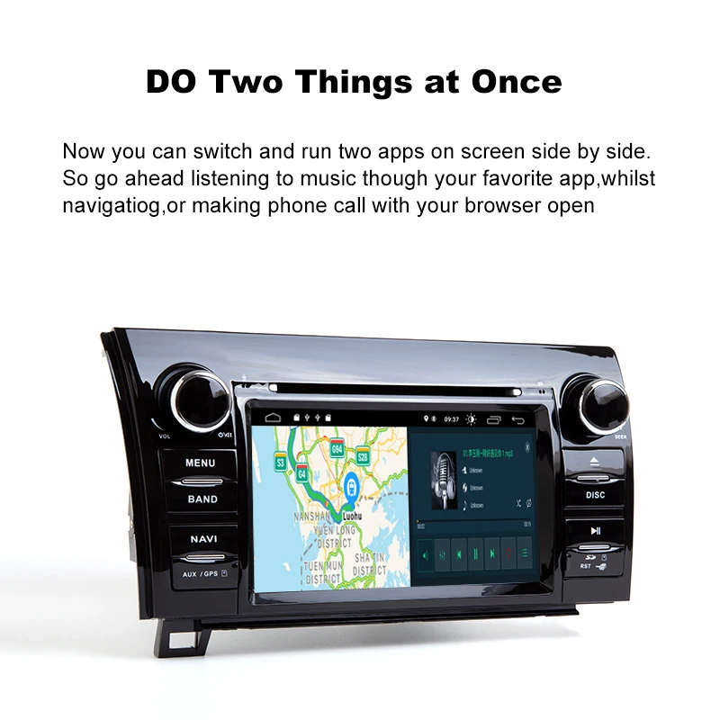 2 Дина fndroid 9 Автомобильный мультимедийный плеер для Toyota Tundra Sequoia 2007 2008 2009 2010 2011 2012