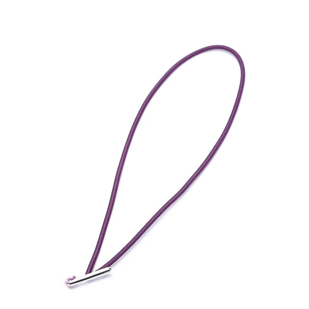 Purple Эластичный шнурок Банджи шнур красочный ремонт резиновый ремешок аксессуар для ноутбука путешественника - Цвет: Purple