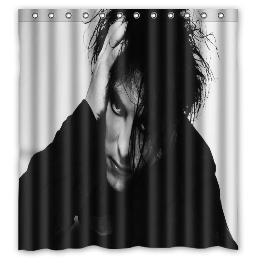 

Vixm Home The Cure Shower Curtain TV Sports Figures Bathroom Curtains With Hooks 66x72 inch