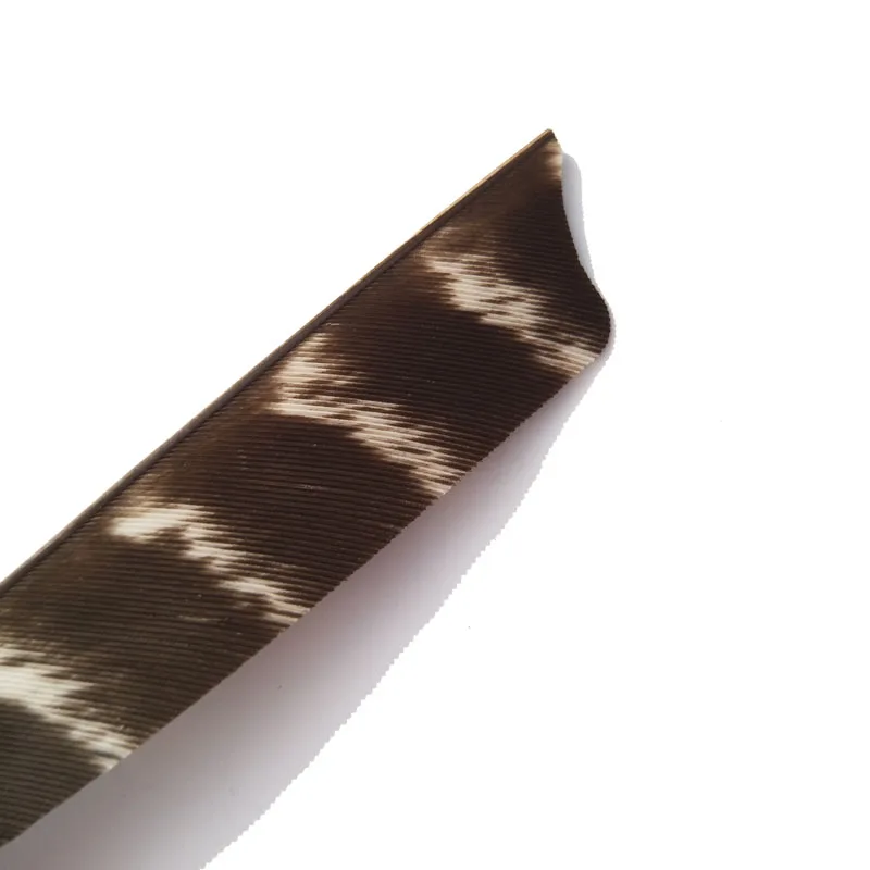 

50pcs Archery Arrow Feather Right Wing Arrow Shield Feather 5 Inch Natural Turkey Feather Arrow Vanes fletched Arrow Accessories