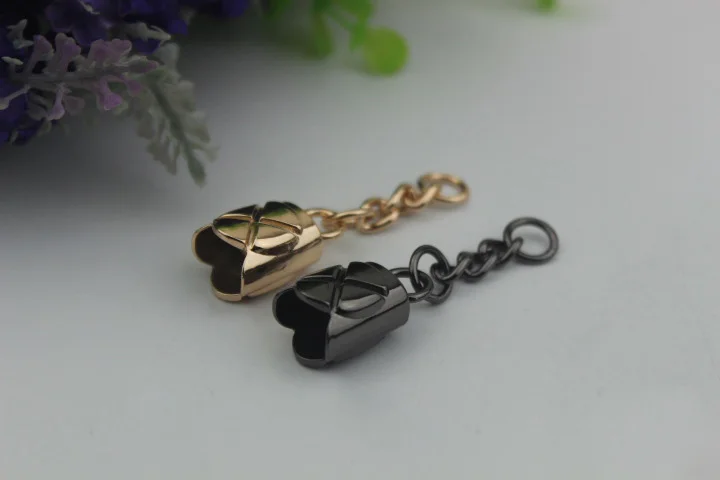 BDTHOOO 10 шт./лот, металлические сумки, колокольчик, пентант, с цепочкой для ключей, для DIY, ремешок для сумки, Классическая кожаная сумка, кошелек, фурнитура, аксессуары