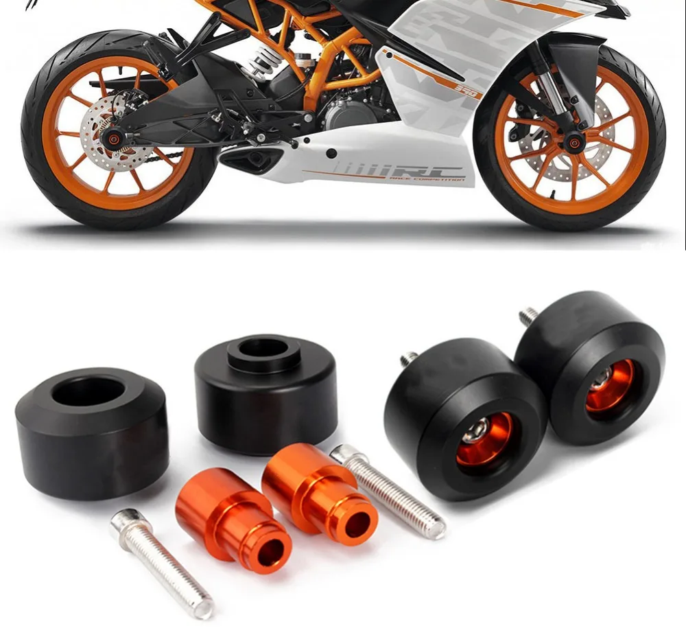 Для KTM DUKE 125 200 2013 2018 2014 2017 390 2012 2016 защитная рама для мотоцикла с ЧПУ слайдеры защита