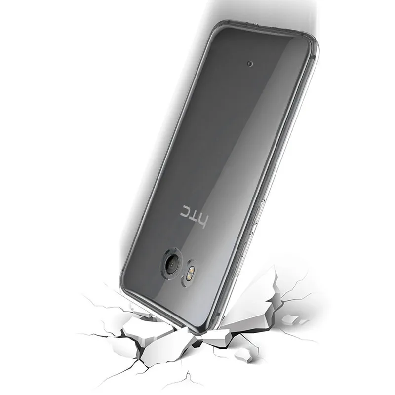 Ультратонкий Прозрачный мягкий чехол из ТПУ для HTC U U11 Ocean/X10 E66/Alpine Play/M10 10 защитный