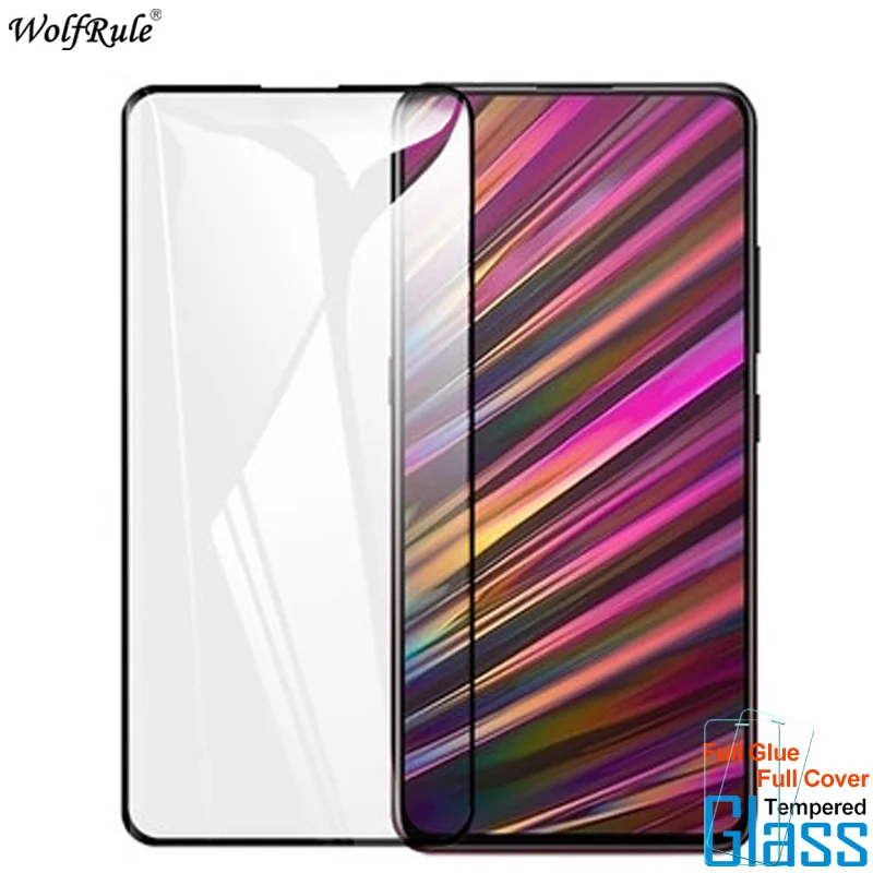 Protector de pantalla de vidrio ViVo V15, cubierta de pegamento completo de vidrio templado para ViVo V15, pel&iacute;cula protectora de tel&eacute;fono de 6,53 pulgadas, 2 piezas-0