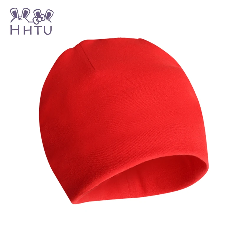 Зимняя Осенняя вязаная крючком Детская шапка HHTU для девочек и мальчиков