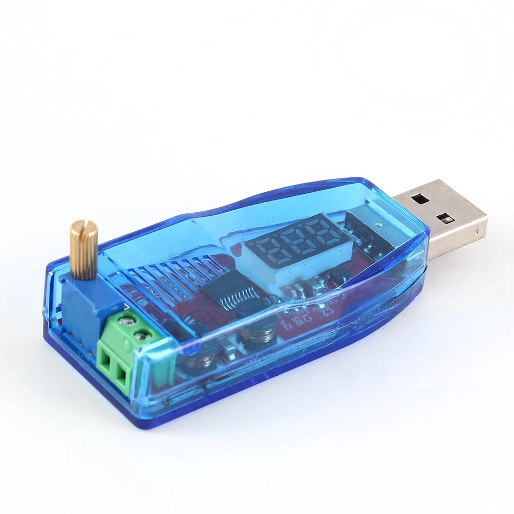 Регулируемый понижающий USB-модуль питания преобразователь быстрое зарядное