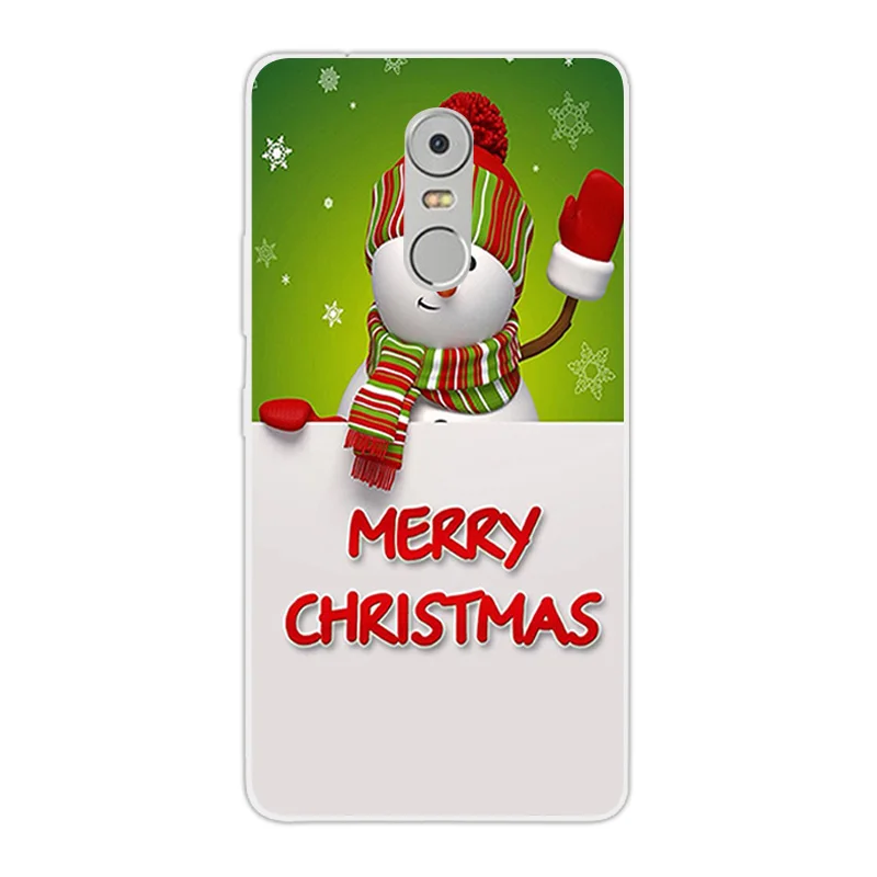 36 Для lenovo K6 Note 5,5 дюймов K53 A48 K6Note K53A48 чехол TPU силиконовый чехол для телефона дизайн для рождественского сезона для lenovo K 6 Note Gel - Цвет: 36