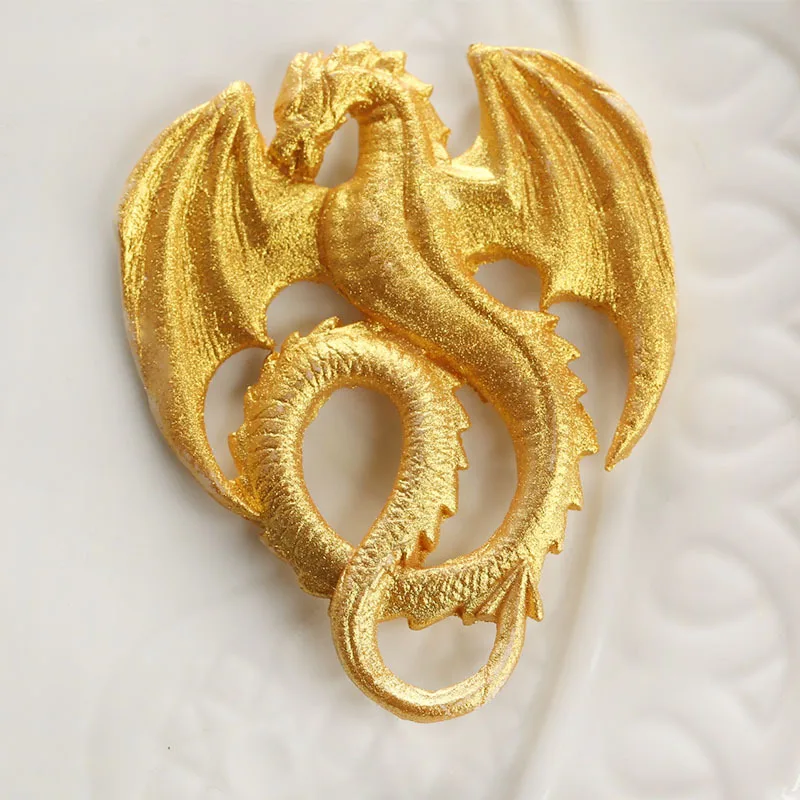 1 шт. силиконовая форма в виде дракона птерозавра для украшения торта|mold for|fondant