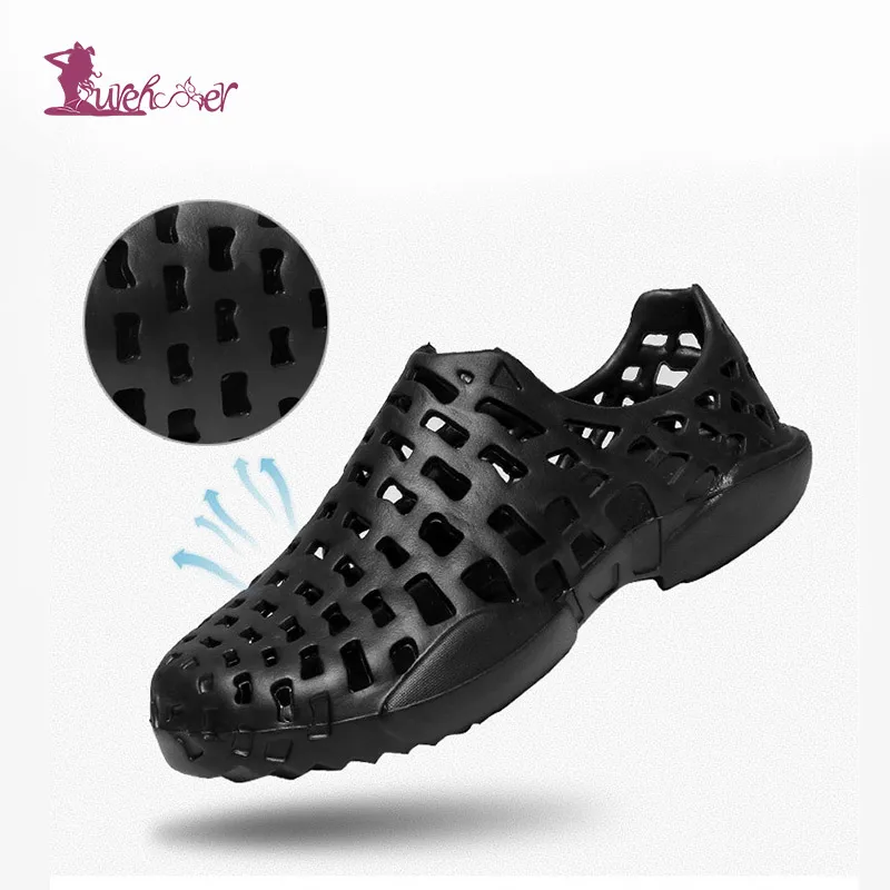 Мужские летние сандалии Lurehooker с дырками дышащие шлепанцы | Обувь