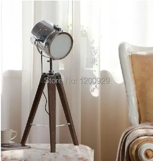 Деревянный треножник Королевского ВВС в стиле ретро Париж поиск стола