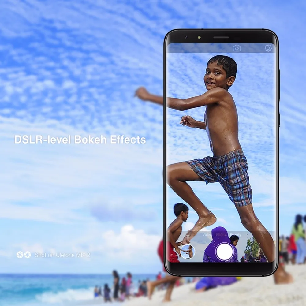 Ulefone Mix 2 MT6737 4 ядра 18:9 HD Экран 5.7 дюймов Android 7.0 смартфон ГБ Оперативная память 16