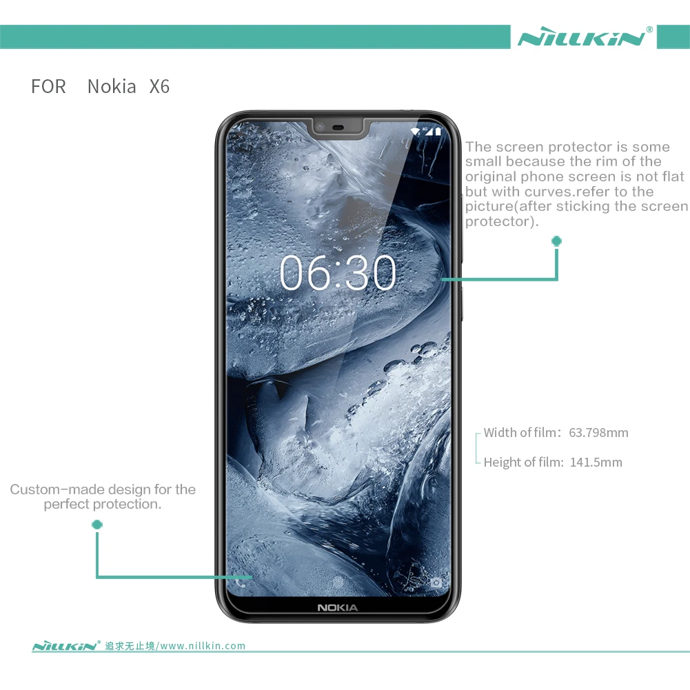 Защитная пленка Nillkin для Nokia X6 прозрачная/матовая | Мобильные телефоны и