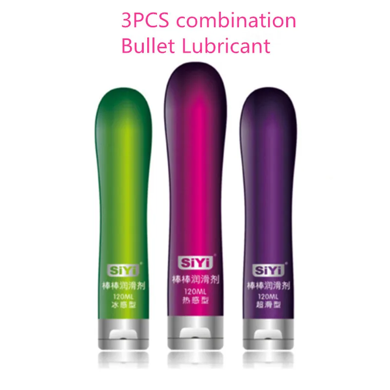 Лубрикант для мастурбации 3 шт. Водорастворимая смазка 120 мл массажа и рисования