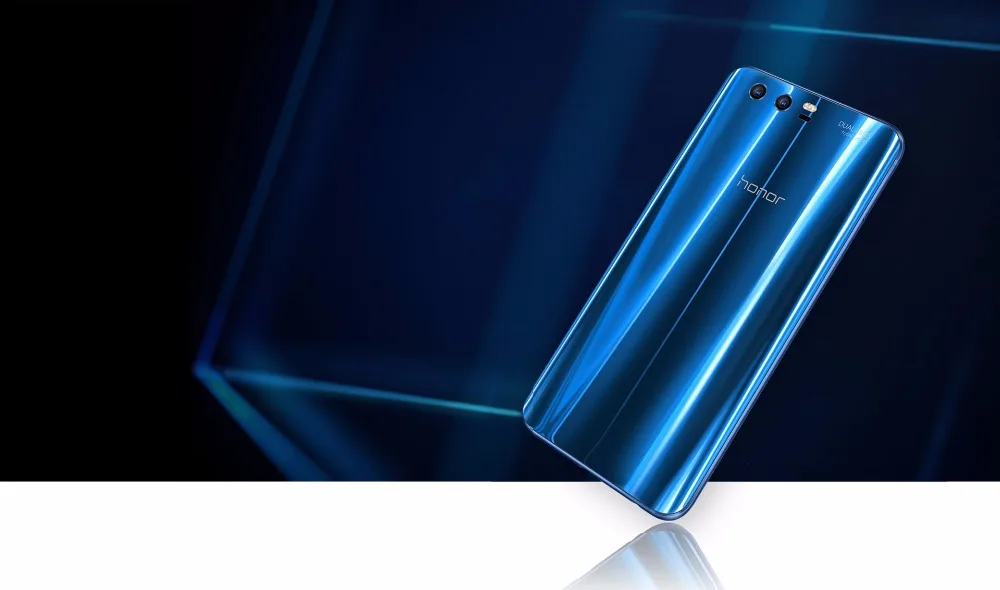HONOR 9, 4 Гб ОЗУ, 64 Гб ПЗУ, 5,15 дюймов, LTPS экран, сотовый телефон, Android 7,0, Kirin 960, четыре ядра, NFC, 9 В, 2 А, зарядное устройство