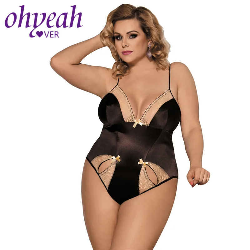 Ohyeahlover плюс размер Женское боди сексуальное боди Mujer Короткая комбинация Femme коричневые комбинезоны без рукавов Обтягивающие Комбинезоны RM80353