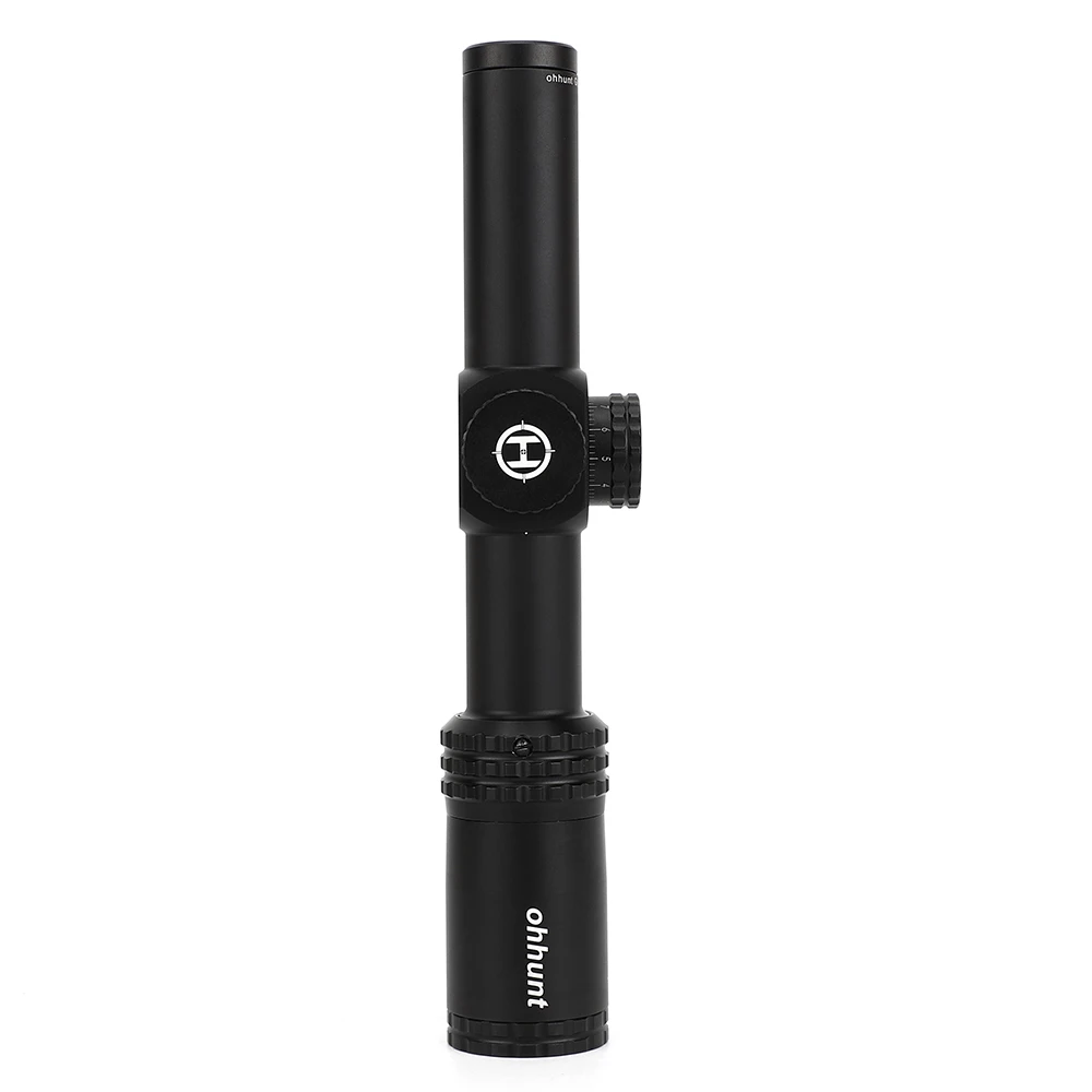 Ohhunt Guardian 1-6x24 IR охотничий оптический компактный прицел с выгравированным стеклом с красной подсветкой