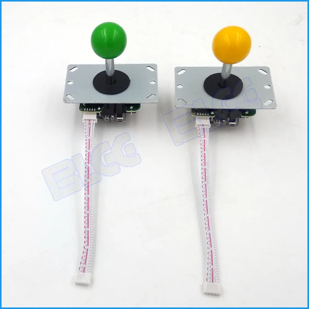 BLEE с подсветкой аркадная Кнопка джойстик DIY Kit нулевой задержкой USB кодировщик 8