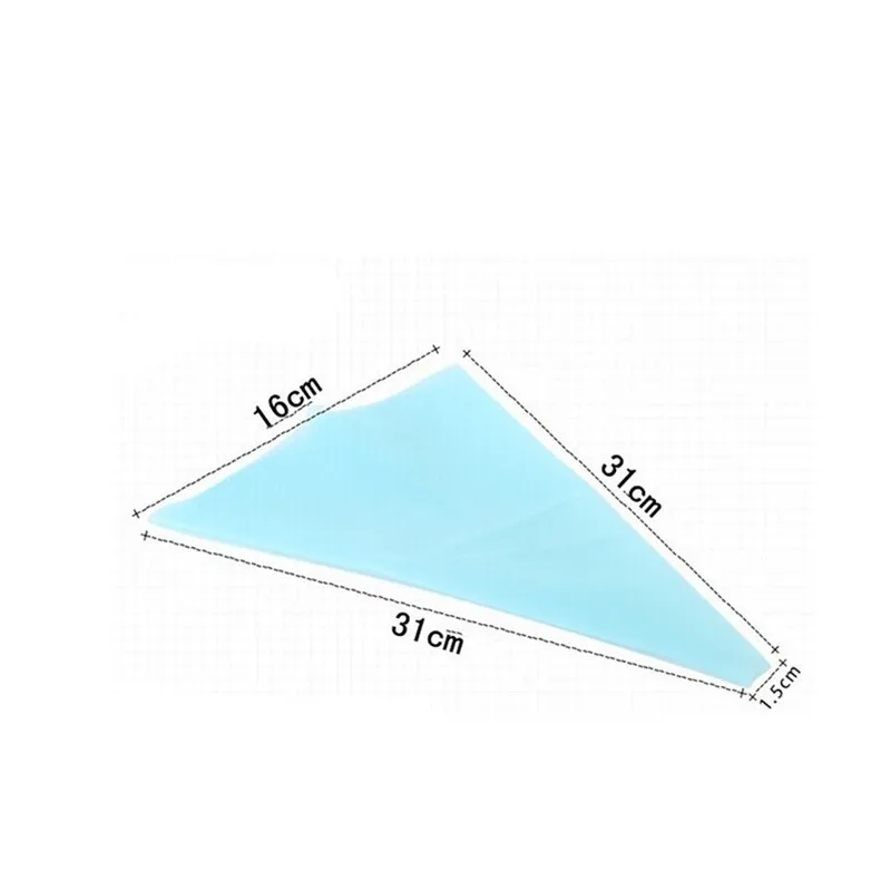 New Silicone TPU Piping Bag Reusable Icing Cream Pastry Cake Decorating Tool | Дом и сад