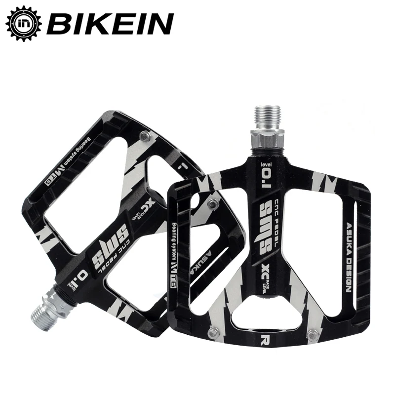 Велосипедные педали BIKEIN MTB сверхлегкие алюминиевые велосипедные с ЧПУ на