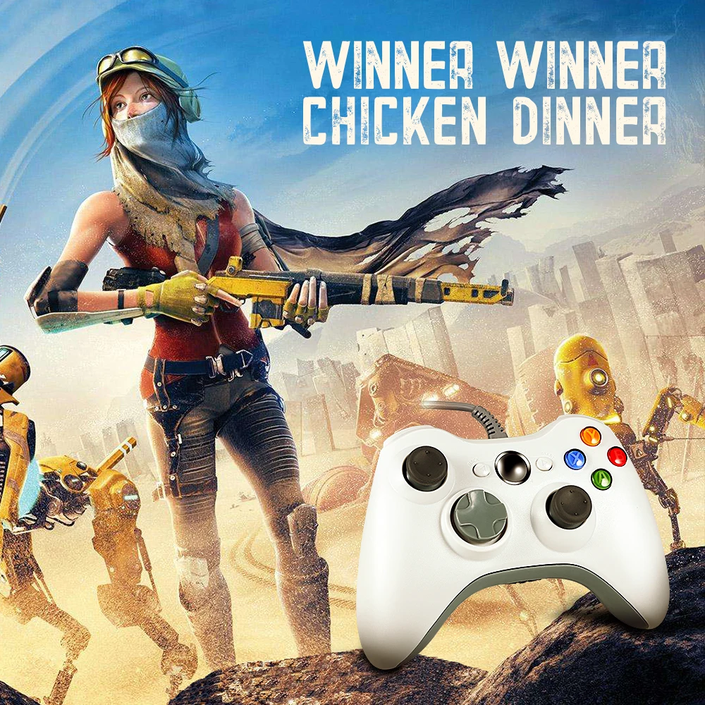 Новинка 2018 проводной USB геймпад для Xbox 360 джойстик официальных компьютеров Microsoft