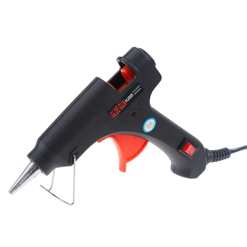 Vastar 20W 110 V-240 V горячего расплава клея пушка с 7 мм* 200 мм Клеевые стержни DIY термо мини клей пистолет ремонт тепловой инструмент