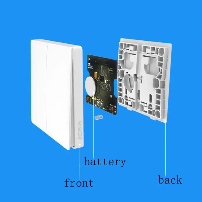 Умный светильник Xiaomi Aqara с управлением ZiGBee, беспроводной ключ и настенный выключатель через приложение Smart Phone, комплект для умного дома